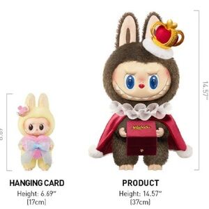 Let’s checkmate king and queen labubu set